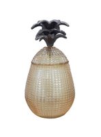 Piña Decorativa Vidrio 28 cm
