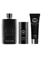 Set Perfume Guilty Pour Homme EDP Hombre 90 ml + Shower Gel 50 ml + Deo Stick 75 ml