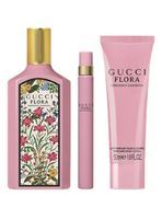 Set Perfume Flora Geourgeous Gardenia Intense EDP Mujer 100 ml + Body Lotion 50ml + Pen Spray 10 ml