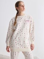 Pijama Tela Franela Bordado y Estampado