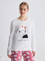 Pijama Polar Aplicación Bordado