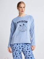 Pijama Micro Polar Disney Stitch Bordado
