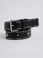 Cinturón Detalle Mini Tachas Cuero Sintético