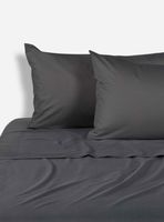 Sábanas 2 Plazas 180 Hilos Lisa Charcoal