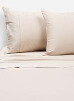 Juego de Sábanas 300 Hilos 2 Plazas Lisa Natural
