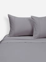 Sábana 2 Plazas 300 Hilos Lisa Plata