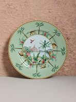 Plato Lateral Ecléctica Verde 19 cm