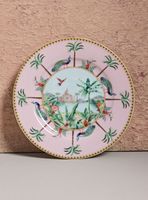 Plato Lateral Ecléctica Rosado 19 cm