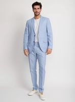 Traje Lino Slim Fit Tiro Medio