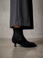 Botín Mujer Taco Kitten con Elástico