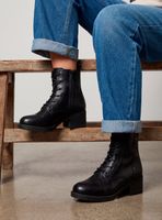 Botín Mujer Acordonado