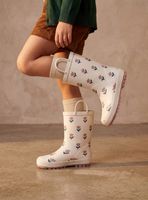 Bota de Agua Estampada y Forro Peludo Unisex