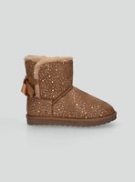 Bota con Folia y Forro Peludo Niña