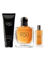 Set Perfume Stronger With You EDT Hombre 100ml + 15ml + Gel de Ducha 75ml Giorgio Armani