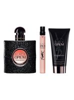 Set Perfume Black Opium EDP Mujer 50ml + 10ml + Body Lotion 50ml Yves Saint Lauren