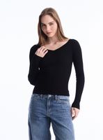 Sweater Hombro Caído