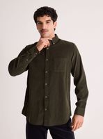 Camisa Cotelé Manga Larga