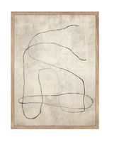 Cuadro Lineas Wabi Sabi 1