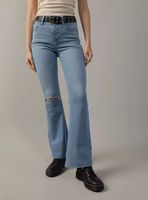 Jeans Ae Flaire NexT Level Cintura Súper Alta