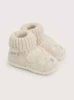 Pantufla Tejida Bebe Unisex