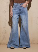 Jeans Corte Lateral