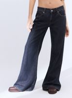 Jeans Wide Leg Low Rise