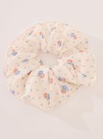 Collet Scrunchie Estampado Crudo