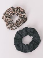 Pack 2 Scrunchies Animal Print