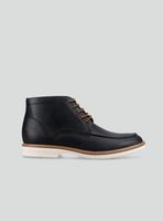 Botín Casual Contraste con Cordón Hombre