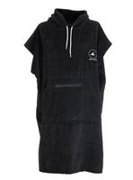 Poncho Toalla Classic Negro L Algodón