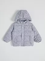 Parka Puffer Estampado Niña