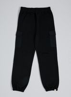 Pantalón de Buzo Cargo con Bolsillos Planos