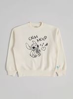 Polerón Estampado Stitch Flock Algodón