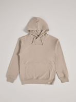 Polerón Capucha Estampado Espalda Frase con Bordado