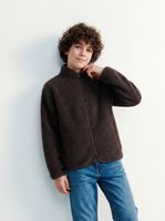 Chaqueta Sherpa Full Zipper y Bolsillos Laterales