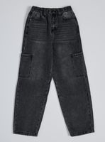 Jeans Cargo Detalle Deslavado