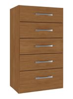 Cómoda 5 Cajones Canela Co5Ci