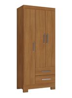 Closet 3 Puertas 2 Cajones Canela Ro32Ci