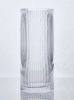 Florero Vidrio Acanalado 30 cm