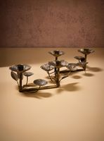 Candelabro 4 Velas Dorado