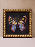 Cuadro Mariposa Negro 20 cm