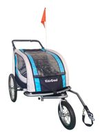 Carro Jogger Baby Trailer Duplex Azul
