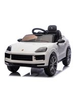 Auto a Batería Porsche Cayenne 12v 2 Motores Blanco