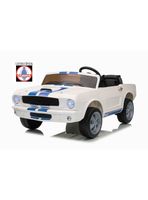 Auto a Batería Shelby Gt350 12v 2 Motores Blanco