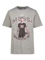 Polera Logo y Gráfica Messi