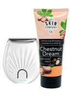 Afeitadora Femenina Tiny Go USB + Crema Corporal Castaña 200 ml