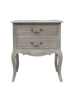 Velador Normandía 2 Cajones 55x40x65 cm