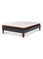 Cama Europea Box Bee Comfort 2 Plazas + Base Europea Curve