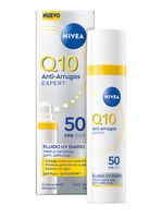 Crema Facial Fluido Antiarrugas uso Diario con Protección Solar FPS50 40ml NIVEA Q10