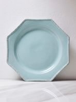 Plato Lateral Normandía 22 cm Celeste